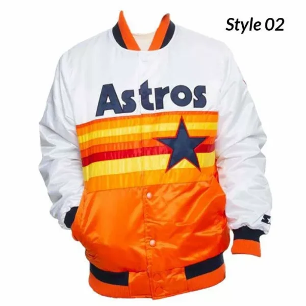 Houston White Astros Jacket - Image 6