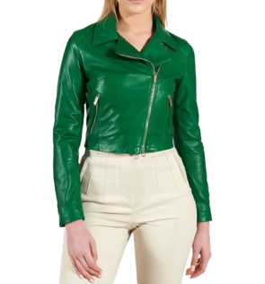 women-leather-jackets-short-biker-genuine-leather-green-Alice.webp