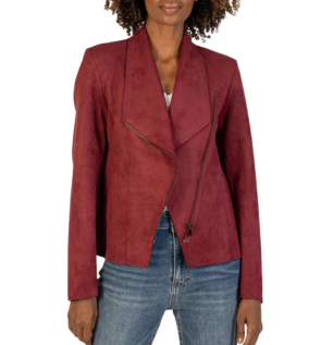 womens-maroon-drap-suede-leather-jacket.webp