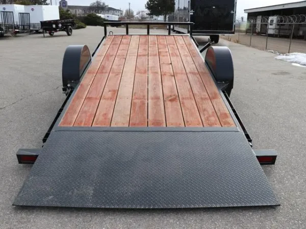7 X 16 Interstate Full Bed Single Axle Tilt 7K Trailer - Image 3