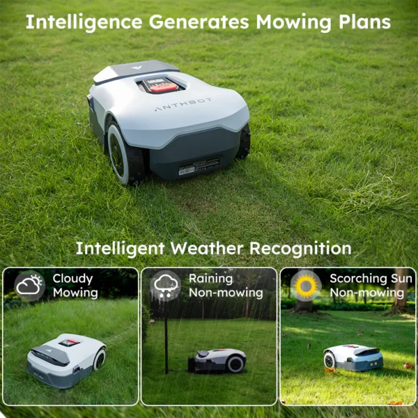 ANTHBOT Genie 3000: AI Robot Lawn Mower No Wire - Image 4