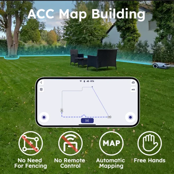 ANTHBOT Genie 3000: AI Robot Lawn Mower No Wire - Image 7