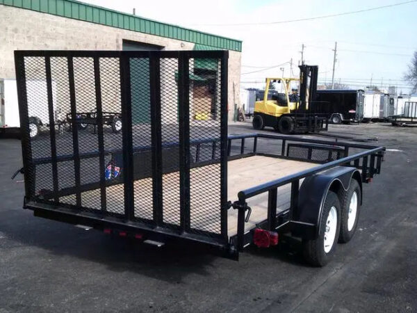 6 X 16 Carry-On Tandem Utility 7K Pipe Top Trailer - Image 3