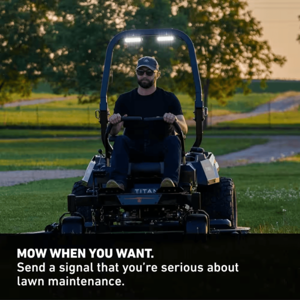 Titan MAX HAVOC Edition 60 In. Kohler 26HP Ironforged Deck Commercial V-Twin Gas Dual Hydrostatic Zero Turn Riding Mower - Image 4