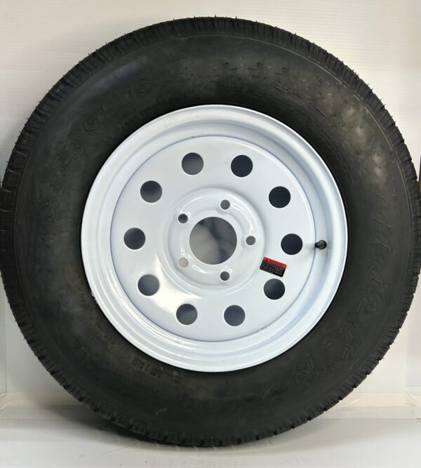 ST225/75R15 14-Ply | Load Range G | All Steel Trailer Tire with Rim - Image 4