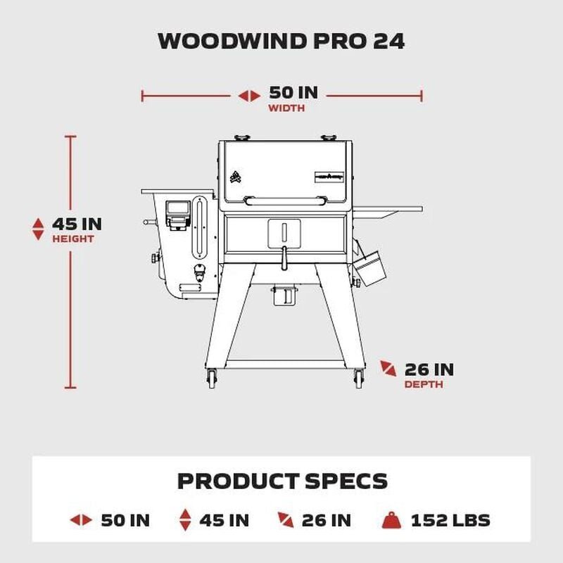 Camp Chef Woodwind Pro 24 Pellet Grill - Image 6