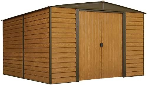 Arrow WR1012 Woodridge EG Steel Storage Shed, 10 by 12-Feet - Image 8