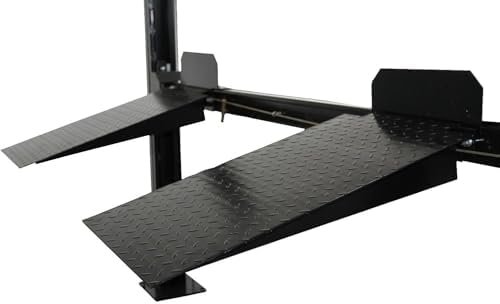 APlusLift HW-8S 8000LB 4-Post Portable Storage Service Car Lift / 3 Year Warranty - Image 3