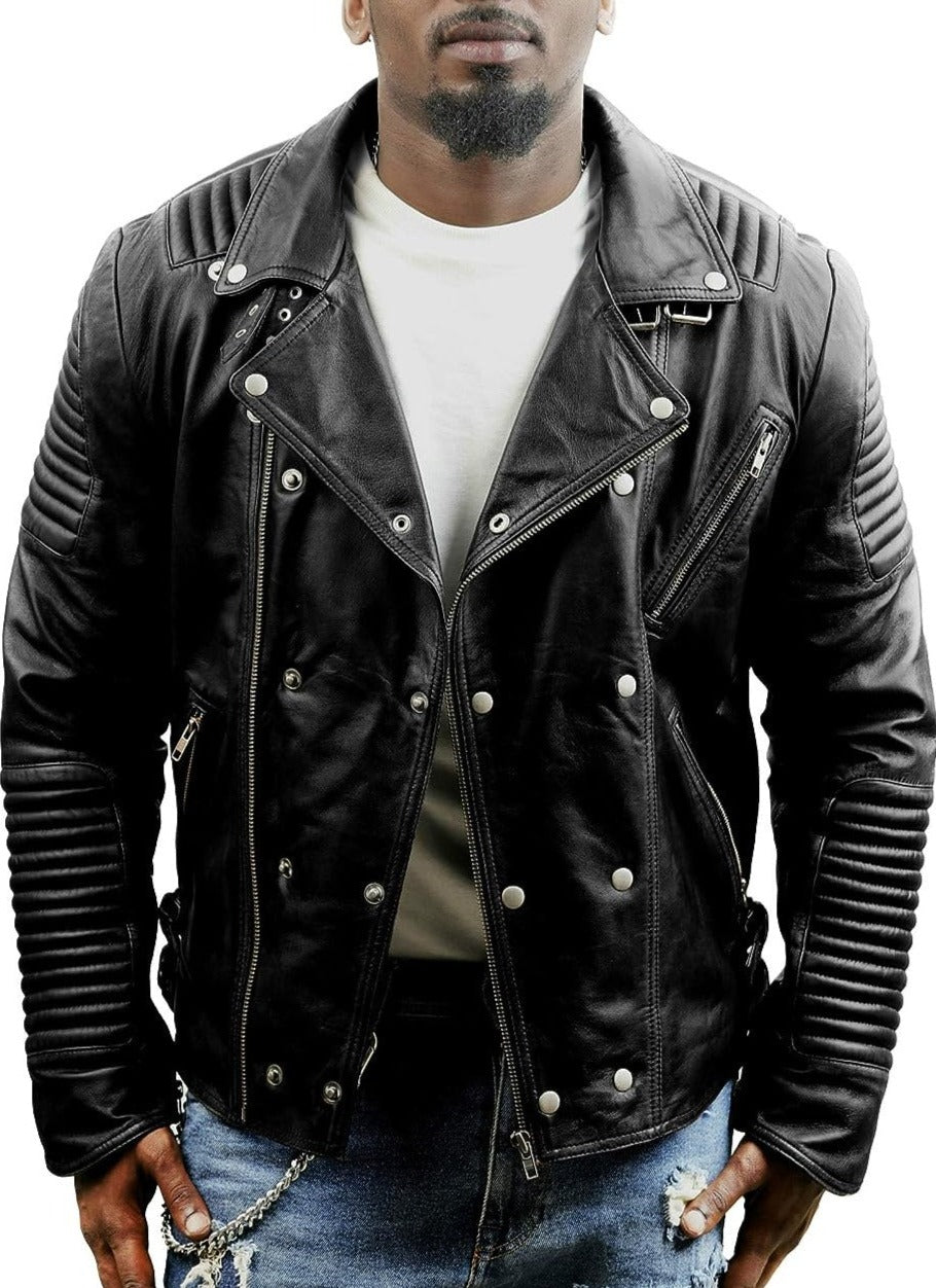 Blaze-Black-Leather-Biker-Jacket