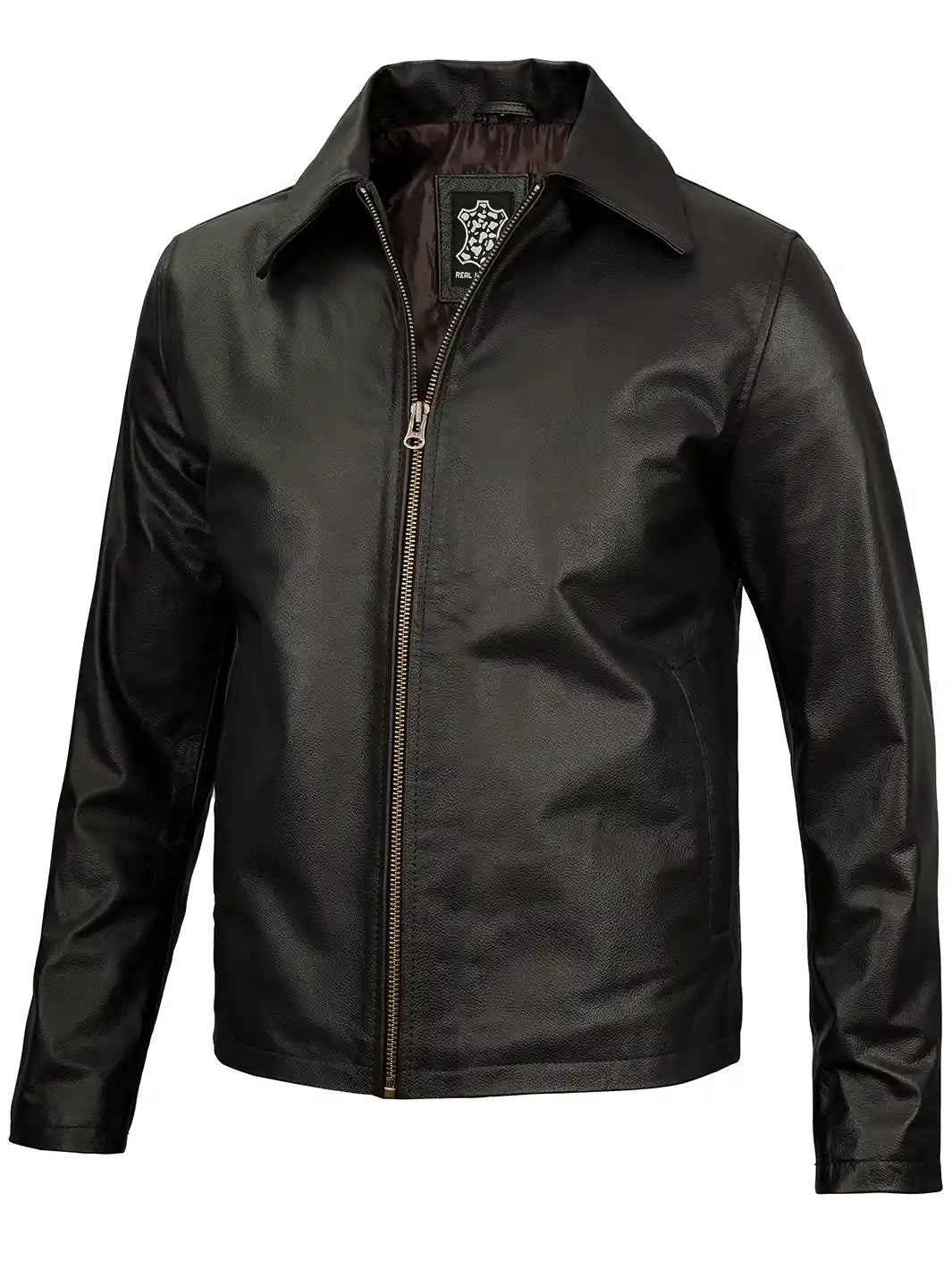 Darkbrownmensleatherjacket