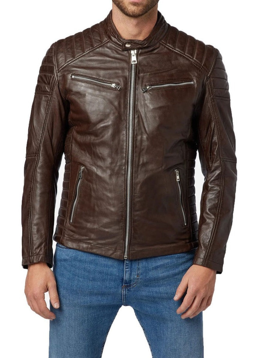 Fusion-Brown-Leather-Biker-Jacket