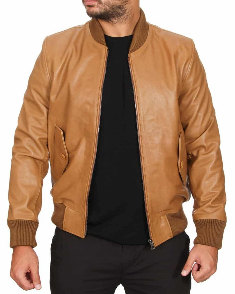 Horizon-Tan-Leather-Bomber-Jacket