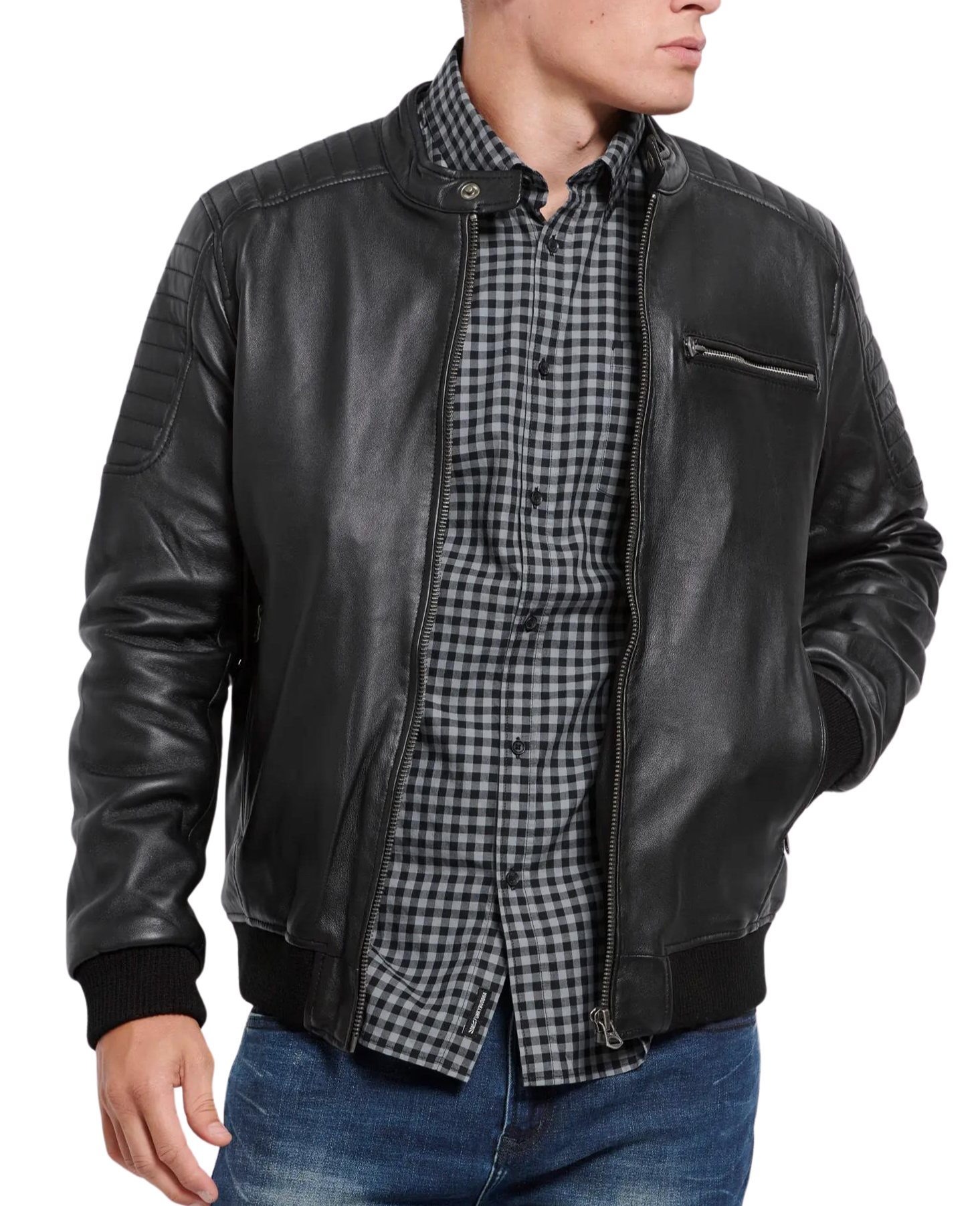 Legend-Black-Leather-Bomber-Jacket