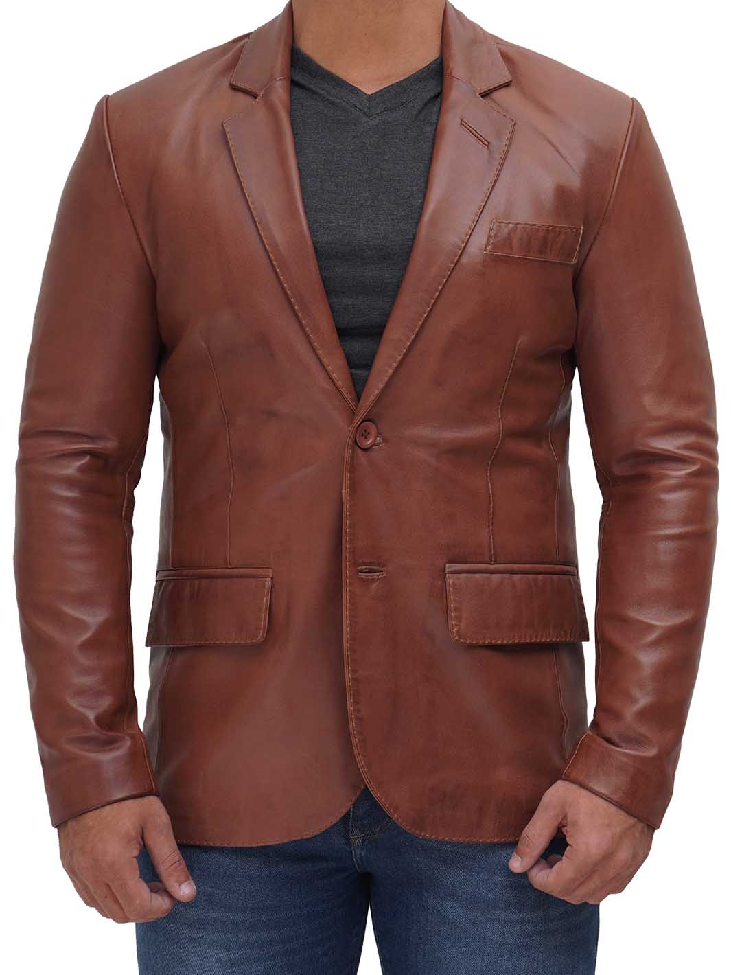 MenBrownBrandonJacket