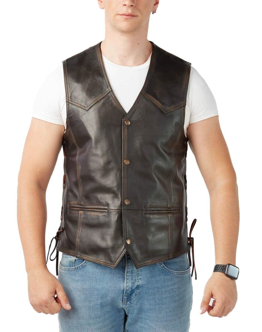 Men_sBravoVintageBrownLeatherVestfront1