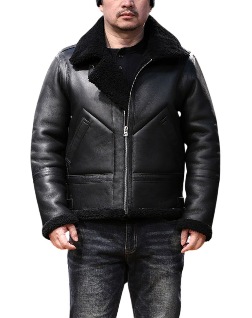 Men_sExplorerBlackBomberLeatherJacketFront