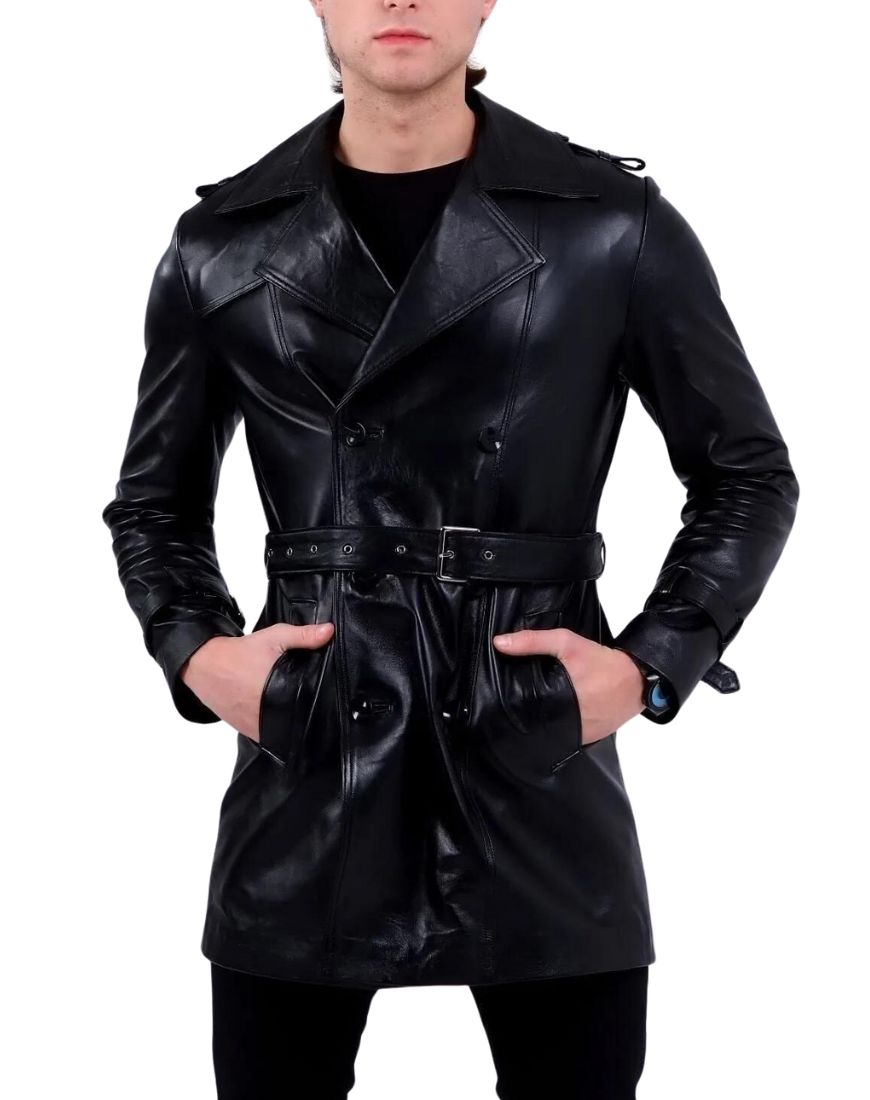 Men_sKaiserBlackLeatherTrenchCoatfront