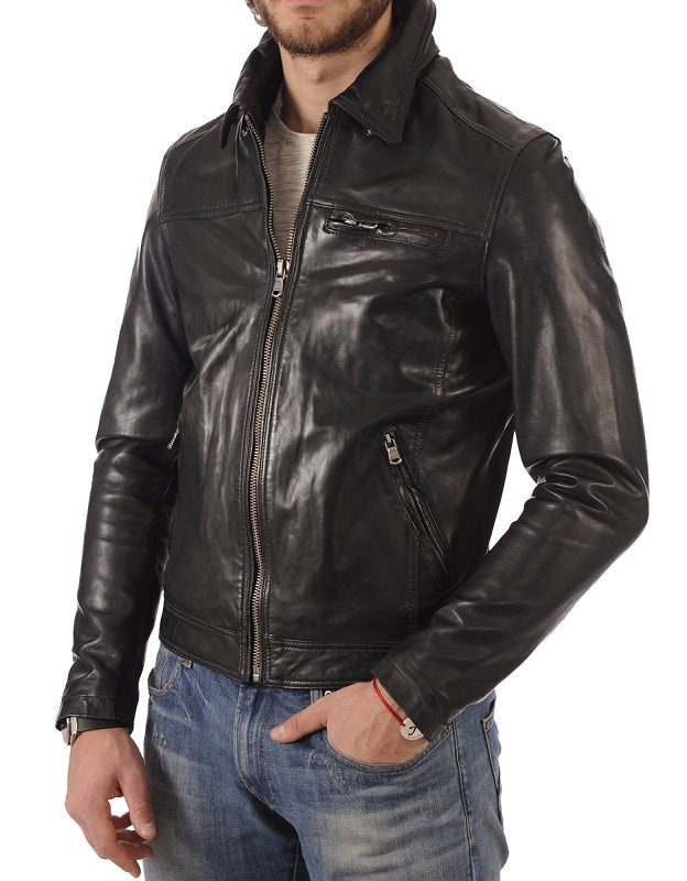Mens-Black-Leather-Jacket-Confident-Ride