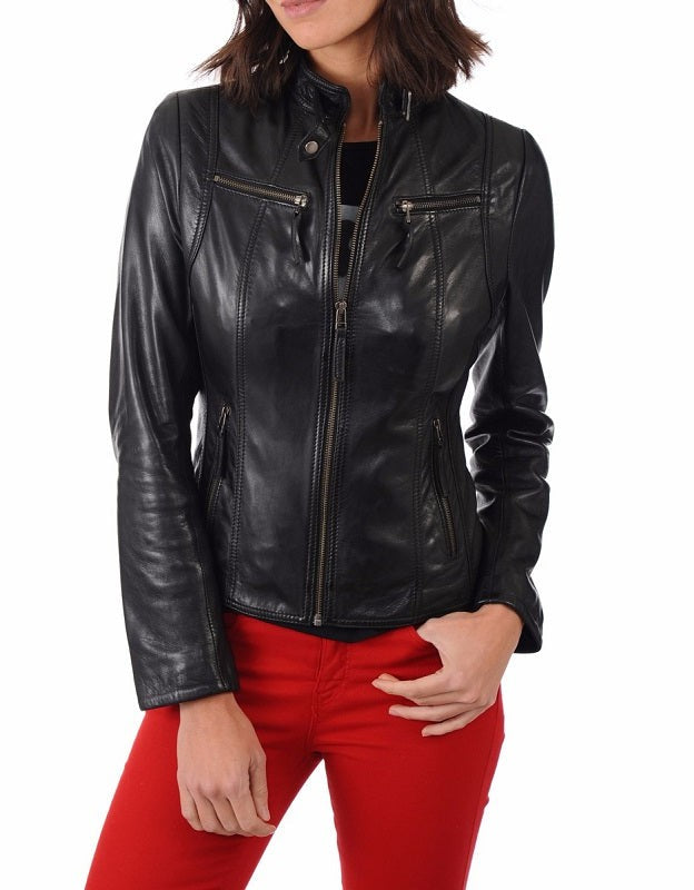 Unveil-Timeless-Beauty-with-an-Authentic-Black-Lambskin-Leather-Jacket-for-Women