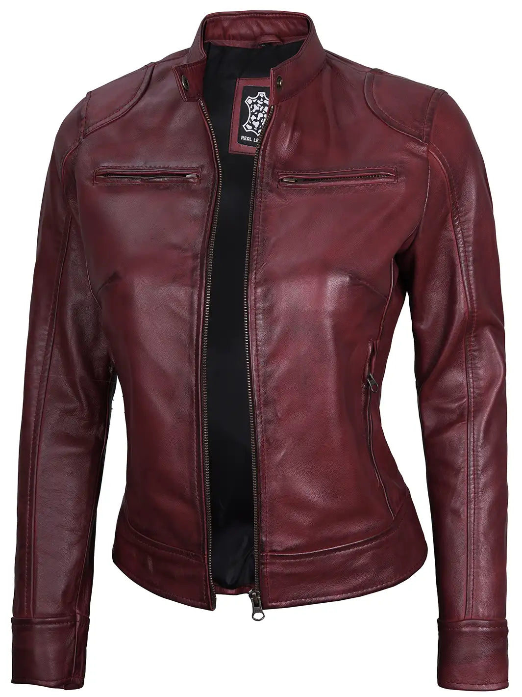 Women_sMaroonCafeRacerLeatherJacket_f15c35fd-bd27-4e07-8e7a-6983644440f0