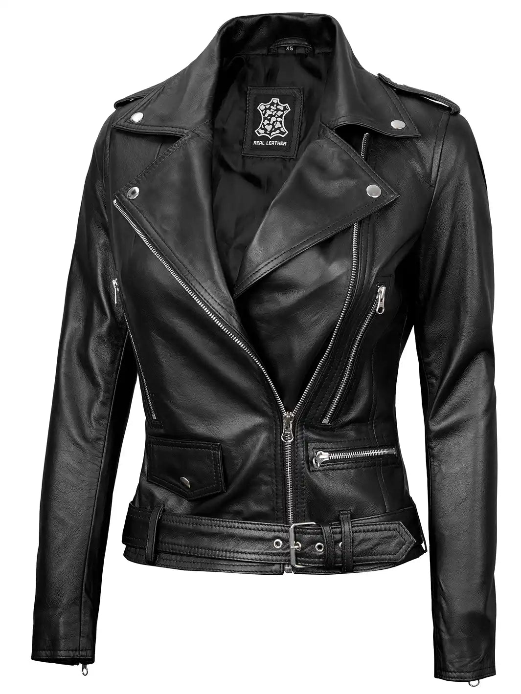 WomensLeathermotorcyclejacket