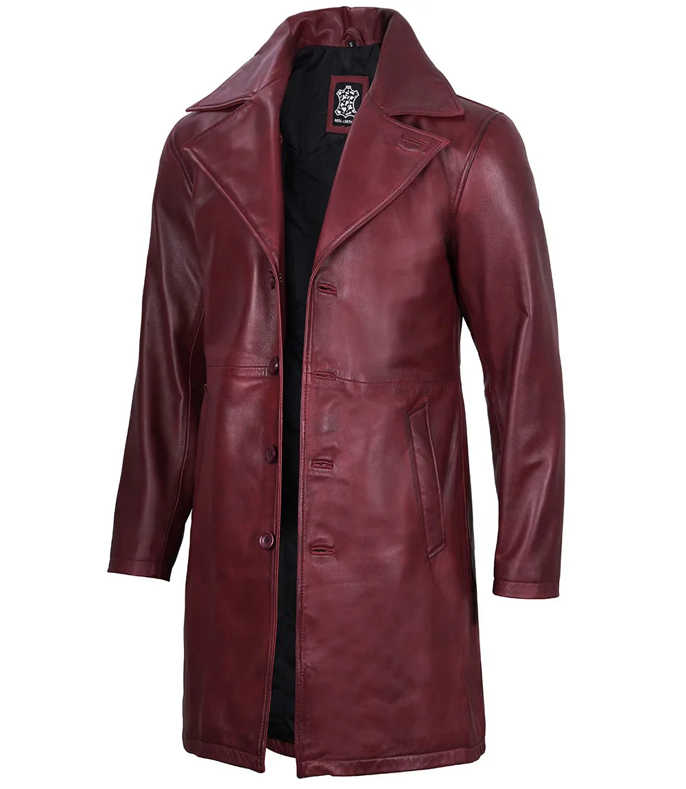 mens_maroon_leather_car_coat