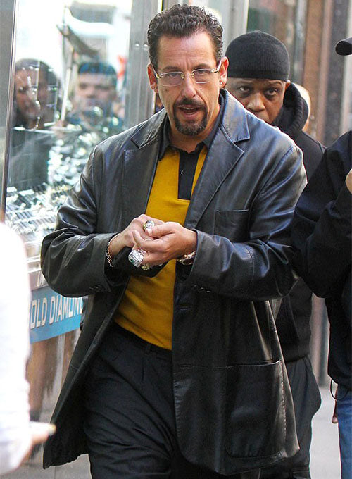 Adam Sandler Uncut Gems Leather Blazer - Image 3