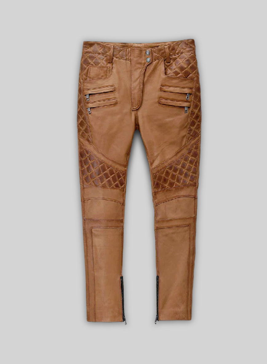 carrierburnttanleatherpantslk