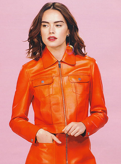 daisyridleyleatherjacket