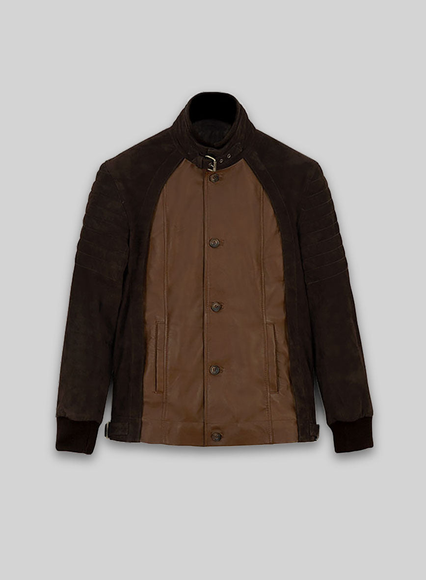 darktandanielradcliffhornsleatherjacketlook