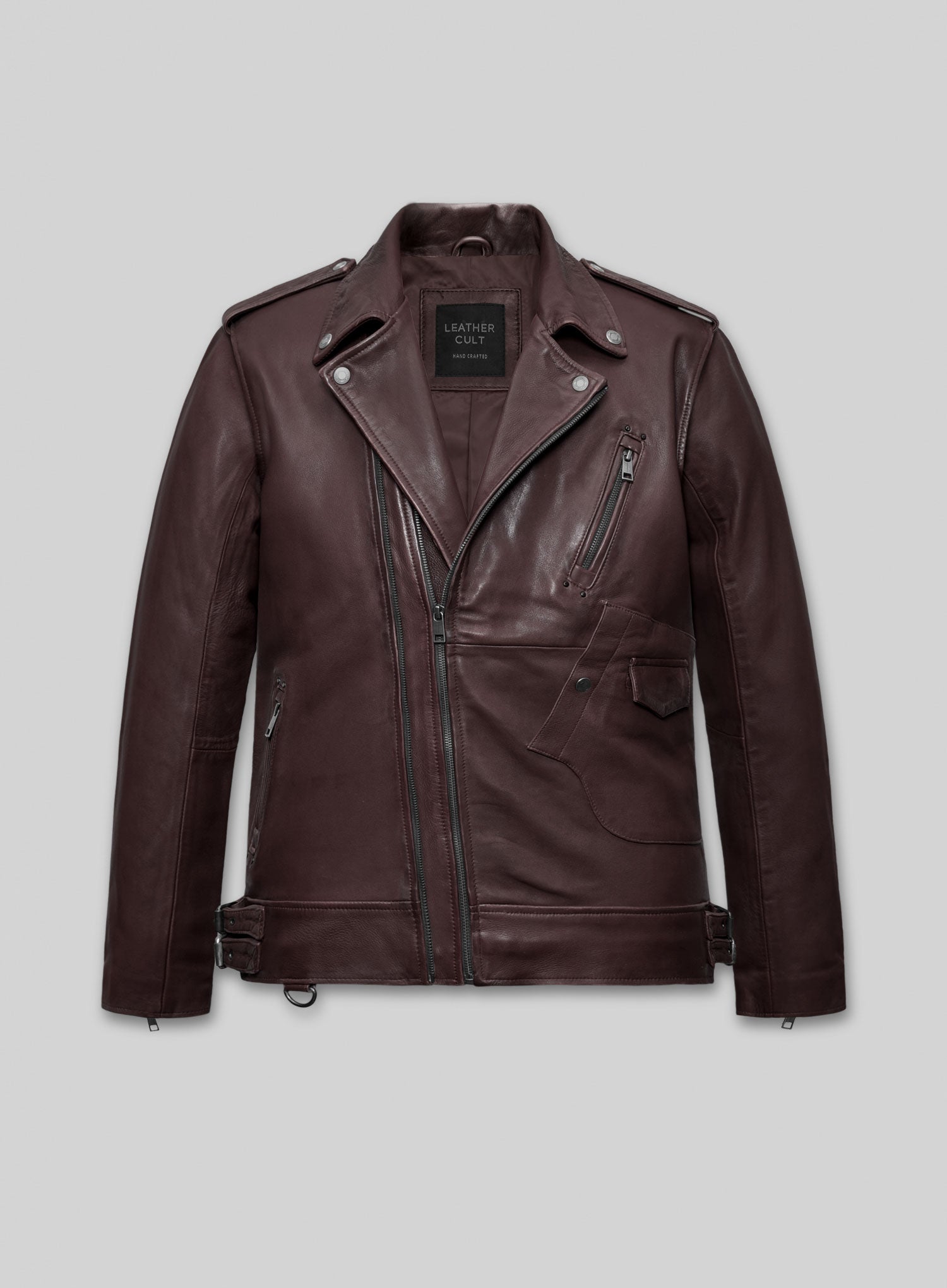 falconburgandyriderleatherjacketlook