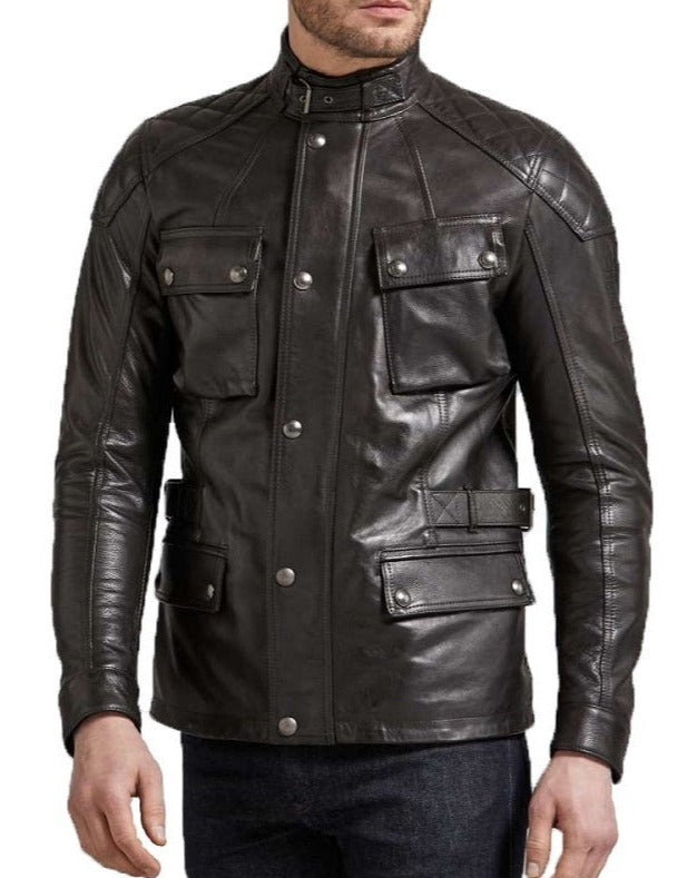 Falcon-Black-Leather-34-Length-Jacket