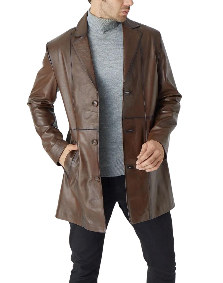 Men_sOcasoBrownLeatherTrenchCoatfront1
