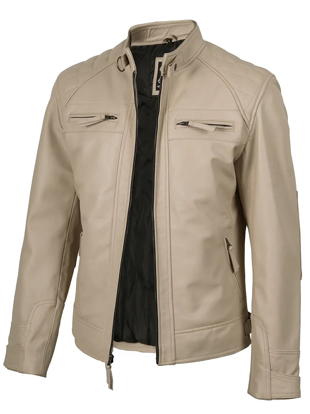 Men_s_Beige_Cafe_Racer_Leather_Jacket