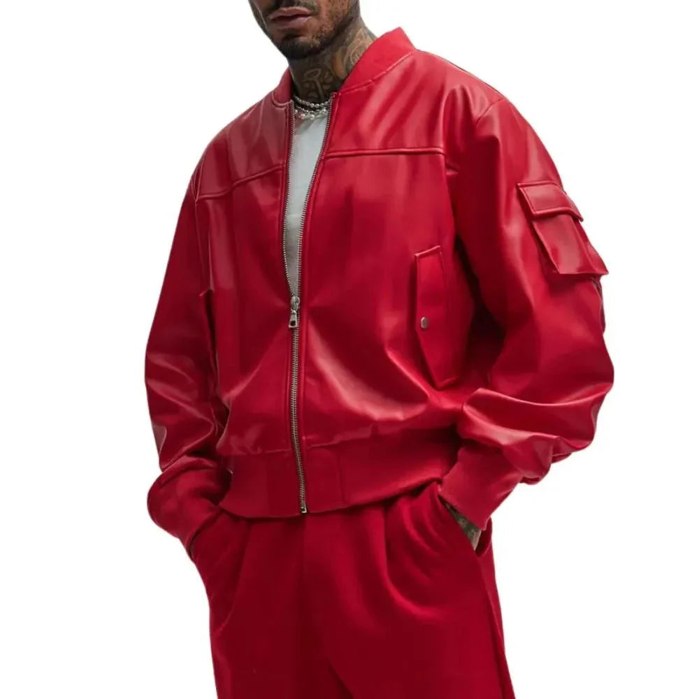 Mens-Arm-Pocket-Red-Leather-Bomber-Jacket-4_c6201402-3ce7-42f1-9d0b-6a105dd50645-336379