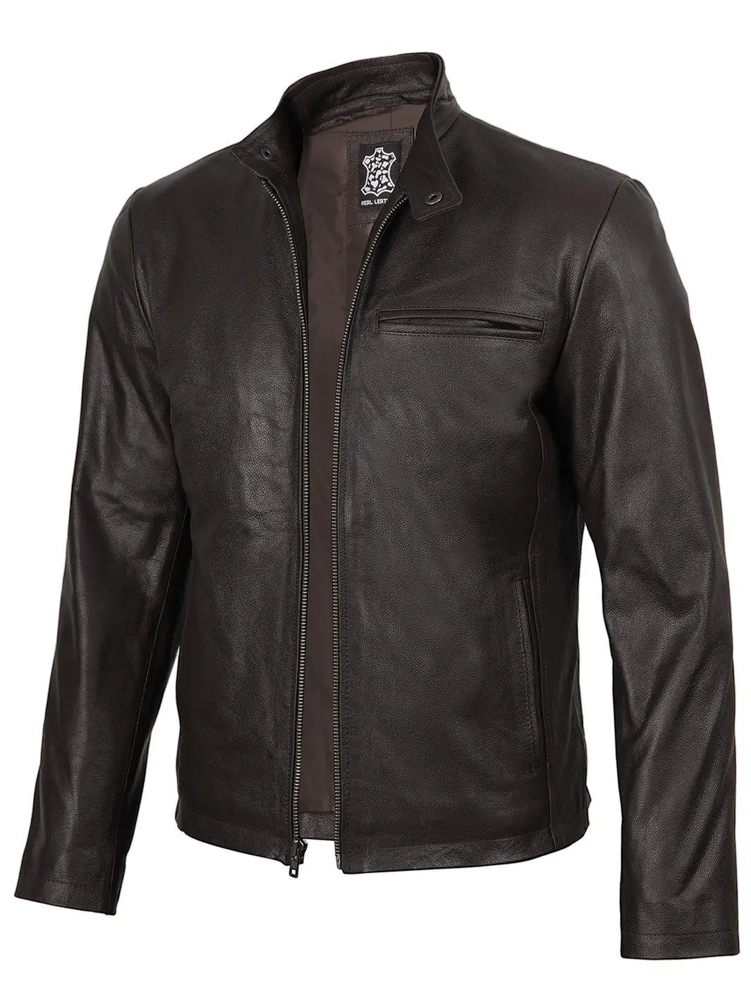 Mens_Dark_Brown_Cowhide_Cafe_Racer_Leather_Jacket