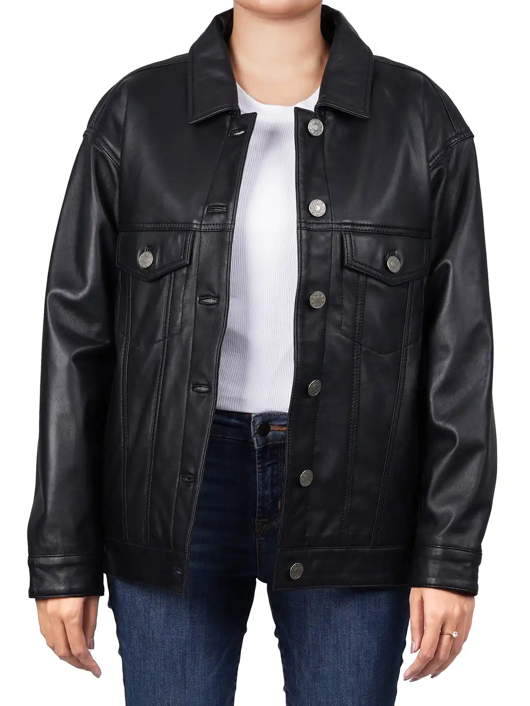 Oversizedleatherjacket