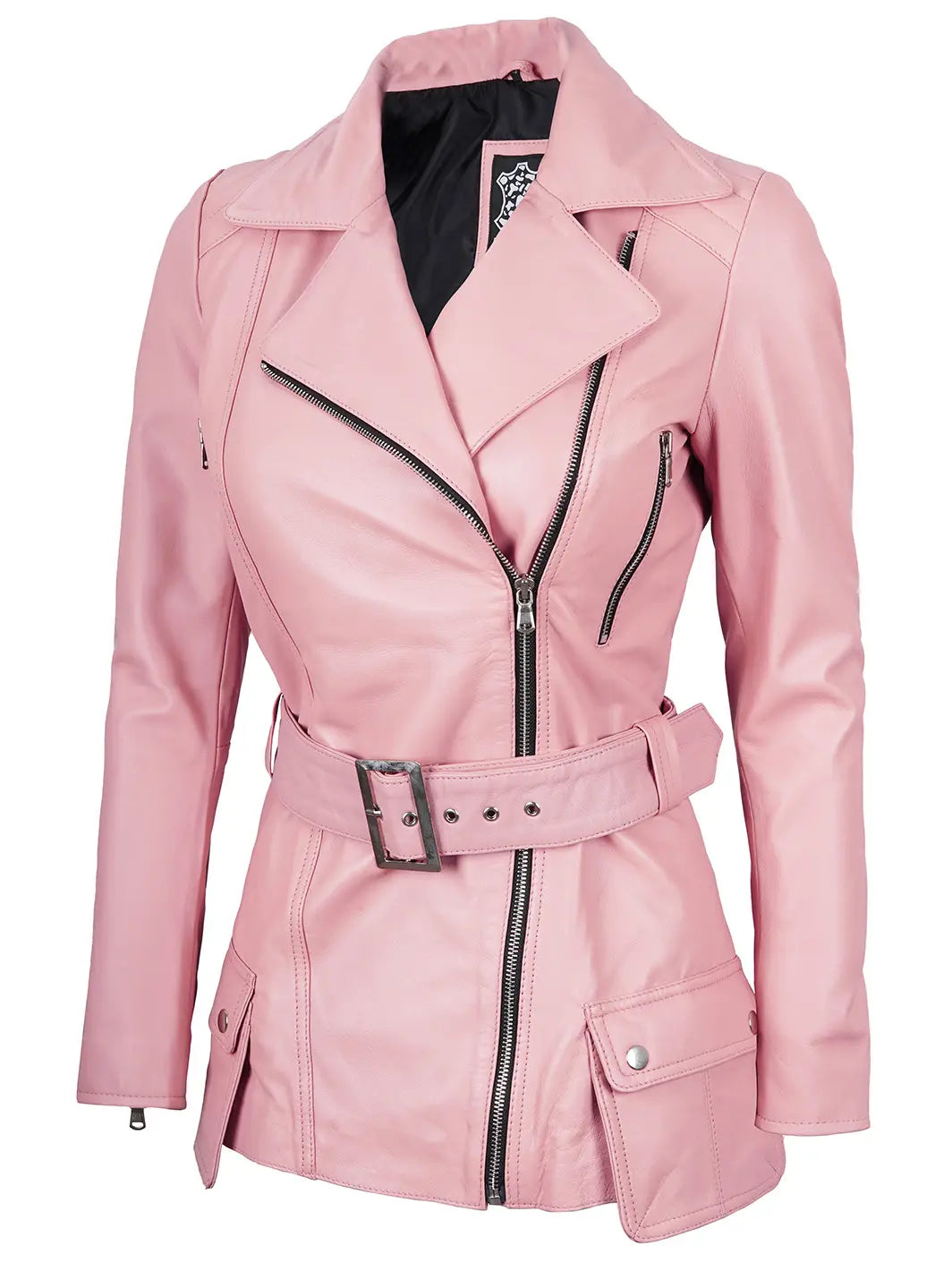 Pinkleatherjacket
