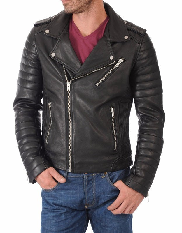 Shadow-Black-Leather-Biker-Jacket