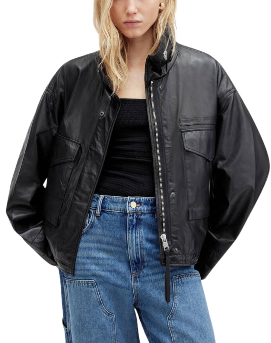 Women_s-Yara-Black-Oversized-Leather-Jacket-front1