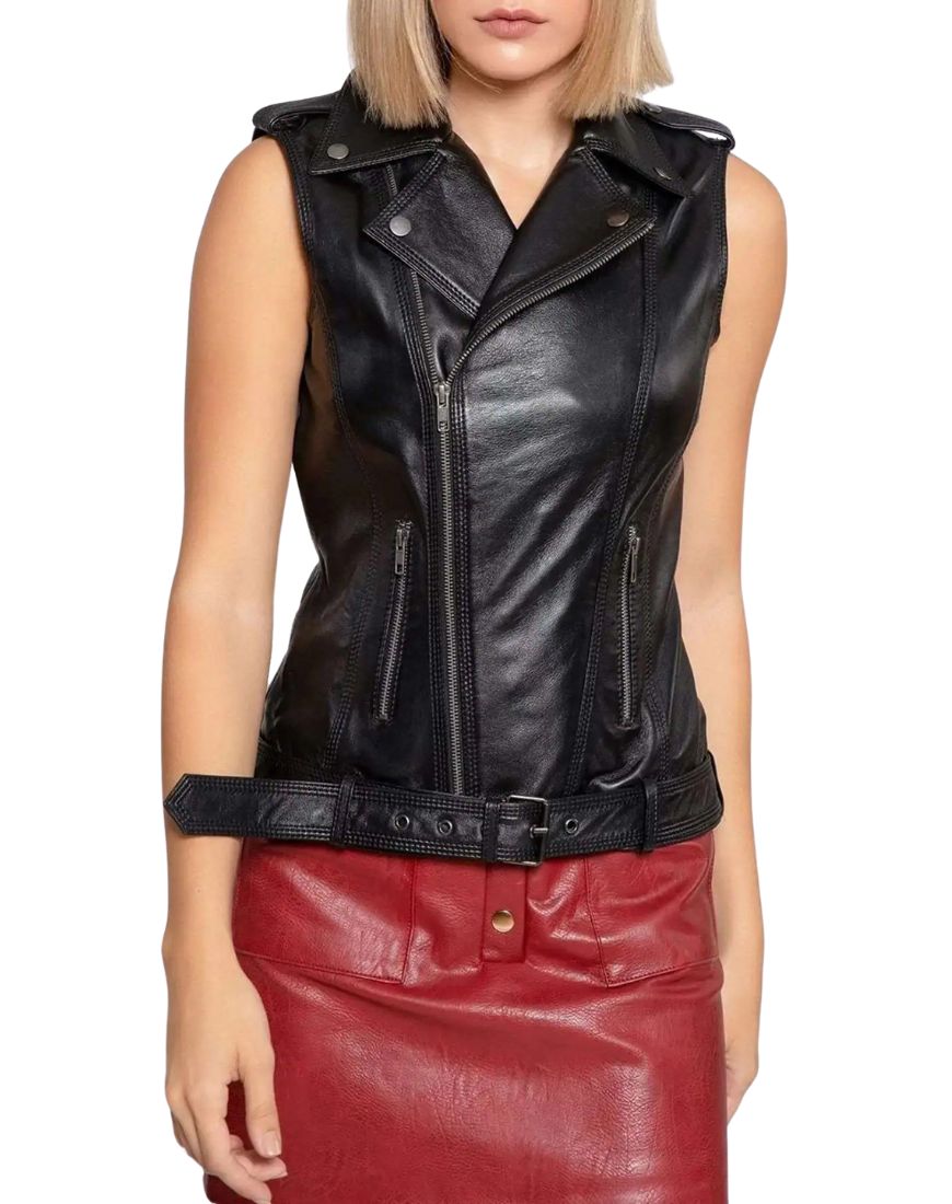 Women_sReinaBlackLeatherVestfront