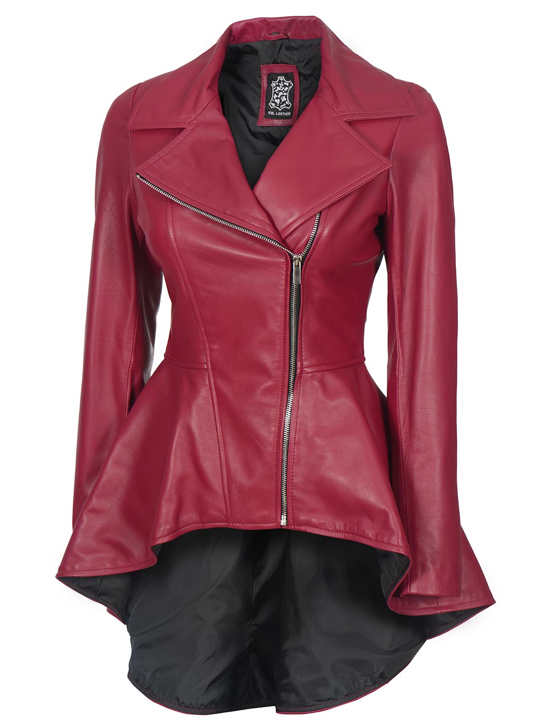 WomensPinkRealLambskinLeatherJacket
