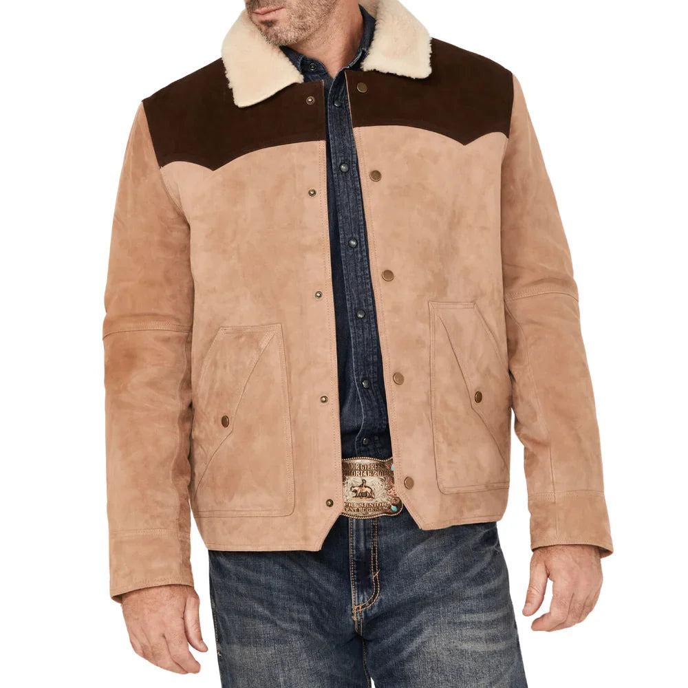 beige-and-brown-leather-jacket