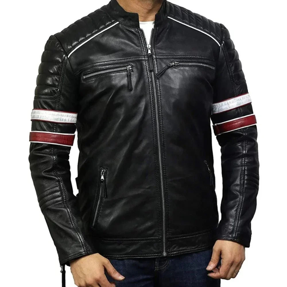 black-strip-leather-mens-jacket
