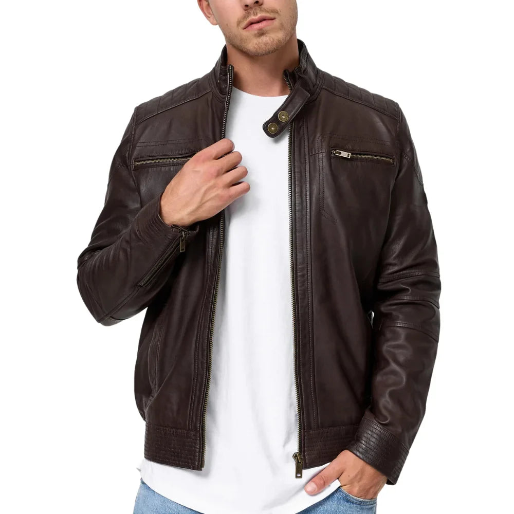 brown-leather-jacket-quilted