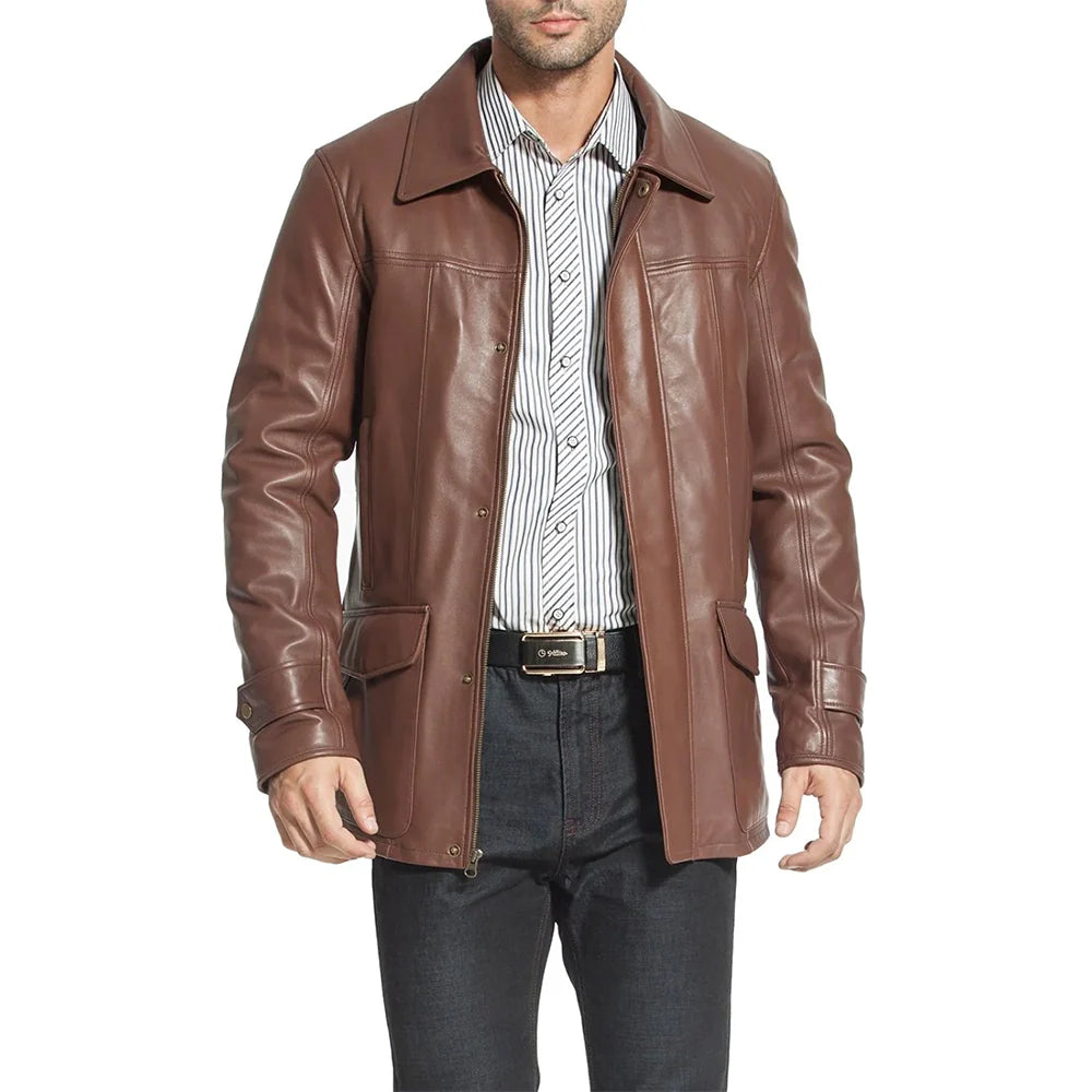 hunter-brown-leather-coat