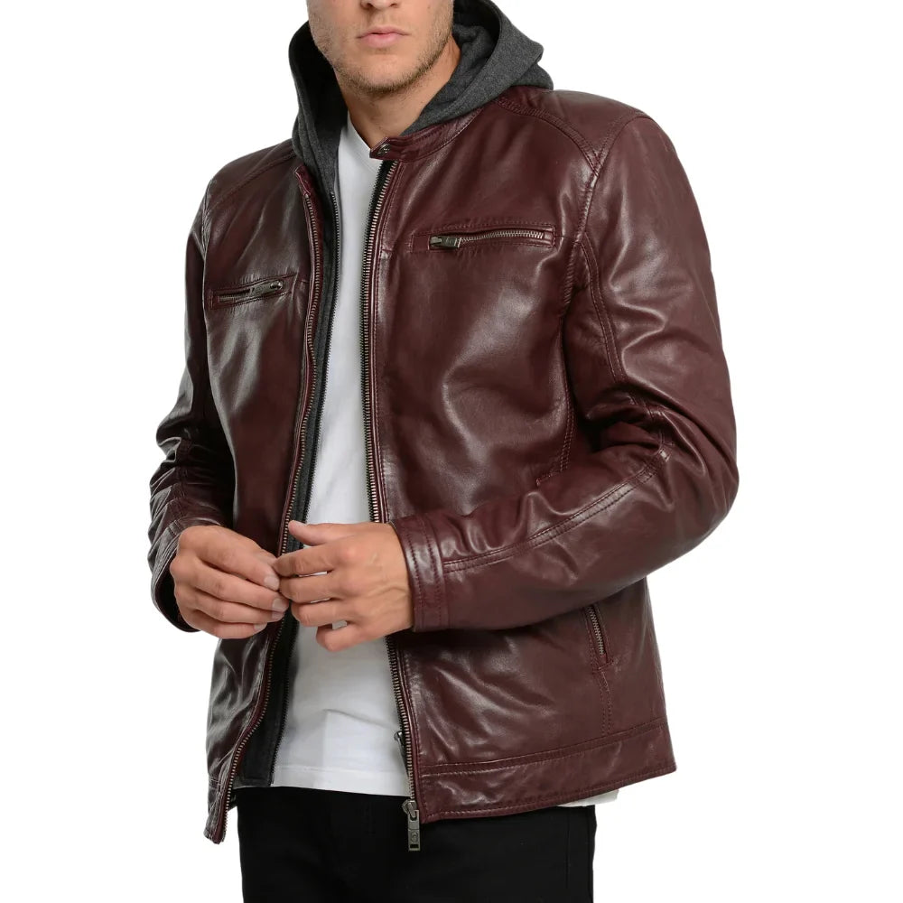 maroon-hooded-leather-jacket