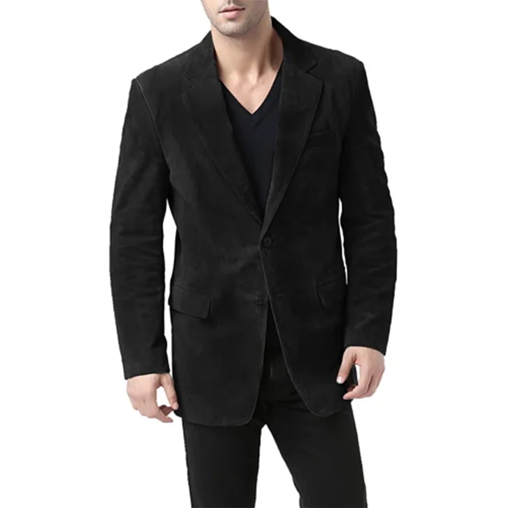 suede-black-leather-blazer