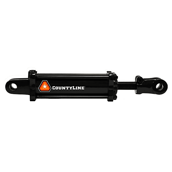 CountyLine 3.5 in. Bore x 8 in. Stroke Tie Rod Hydraulic Cylinder, 1.25 in. Rod Diameter, 2,500 PSI