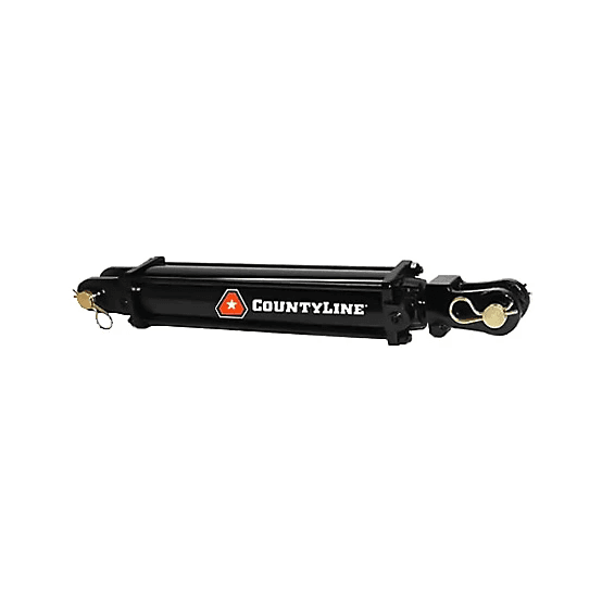 CountyLine 4 in. Bore x 24 in. Stroke Tie Rod Hydraulic Cylinder, 2,500 PSI
